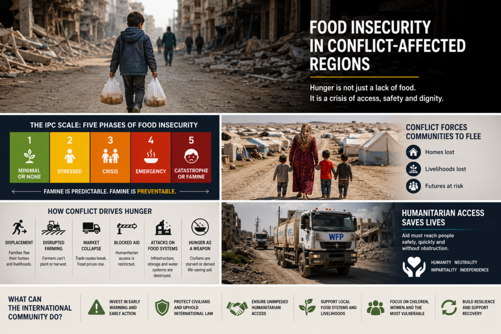 Food insecurity in conflict areas